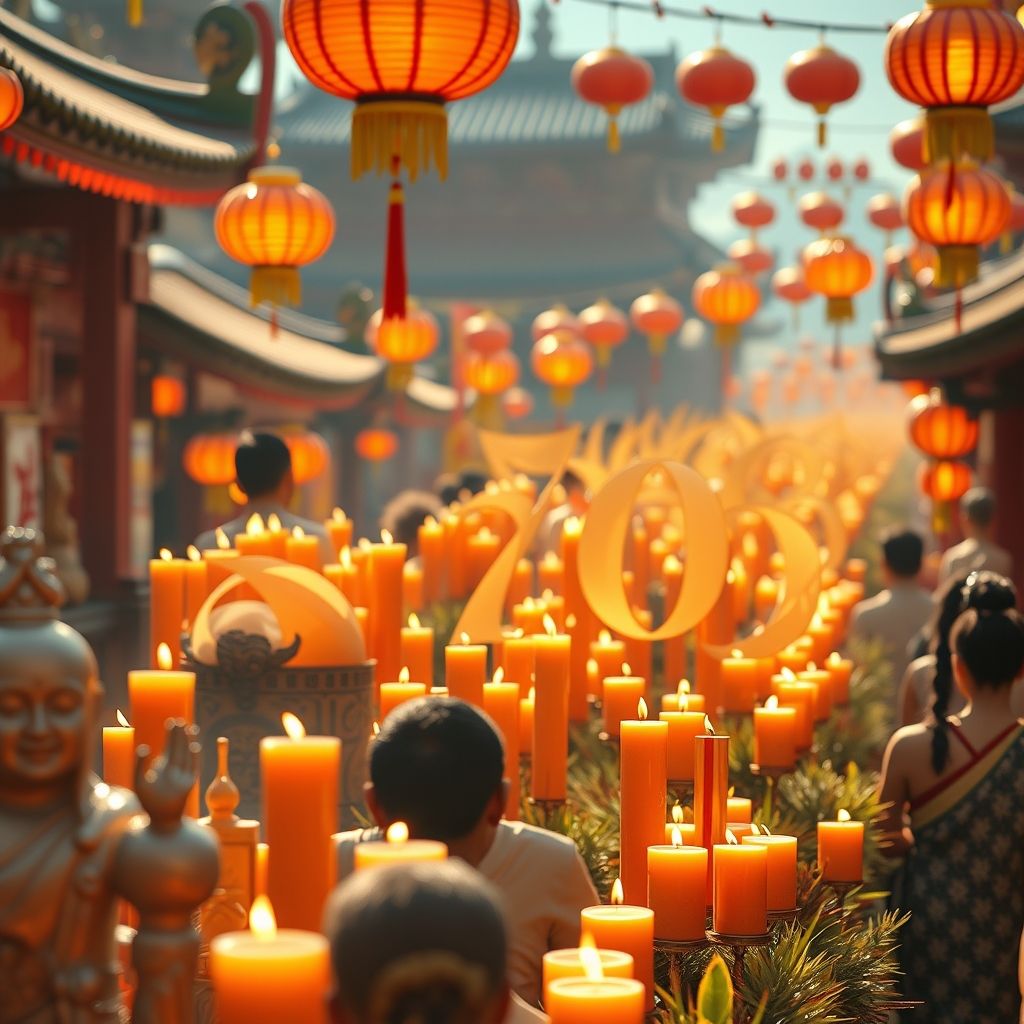 ประเพณีแห่เทียนพรรษา